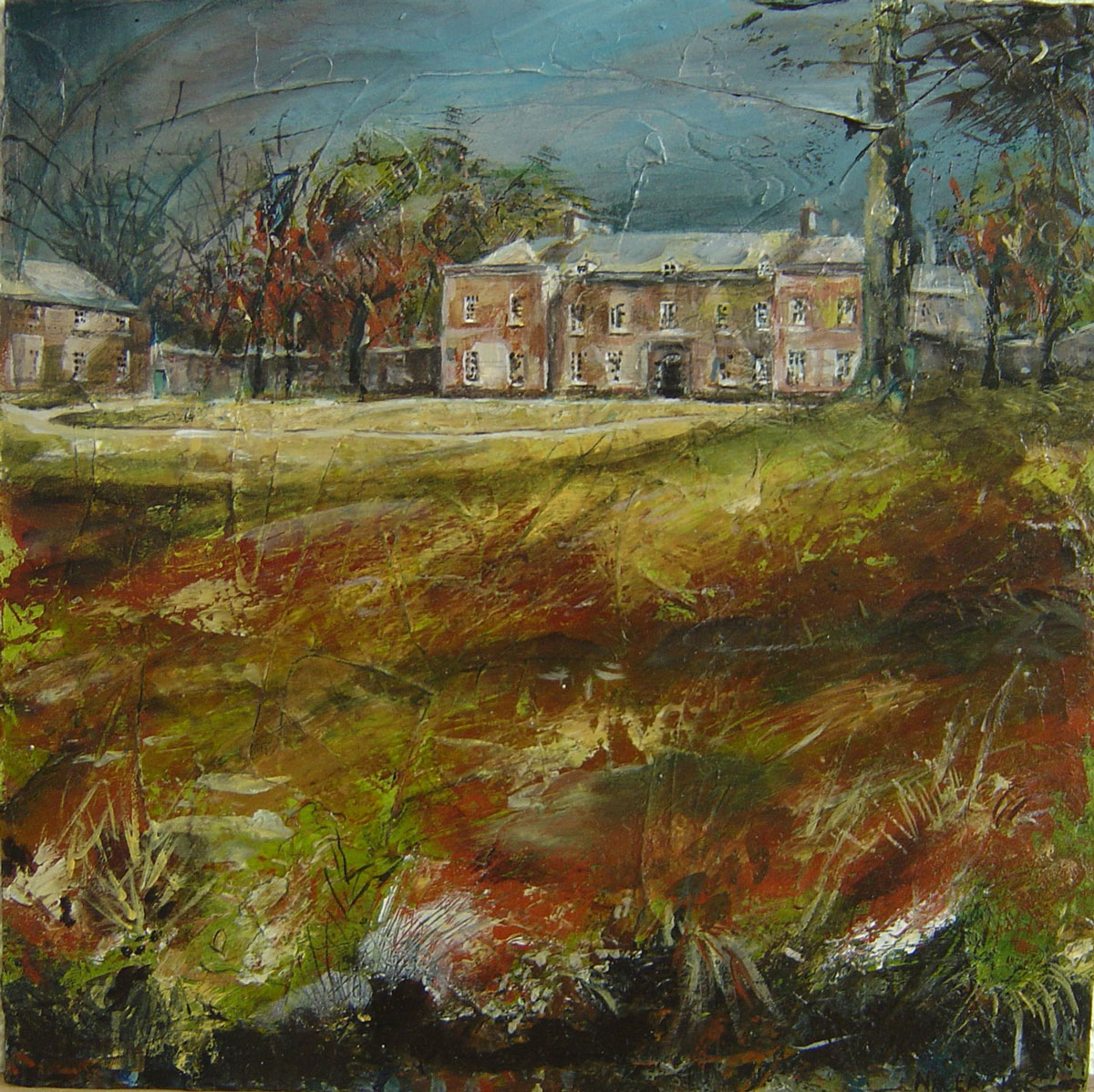 Trewithen on a Spring Day 29 x 29 cm