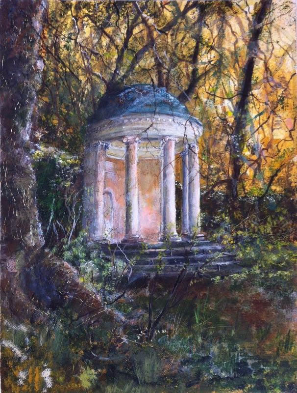 Folly at Mount Edgcumbe 40 x 30 cm