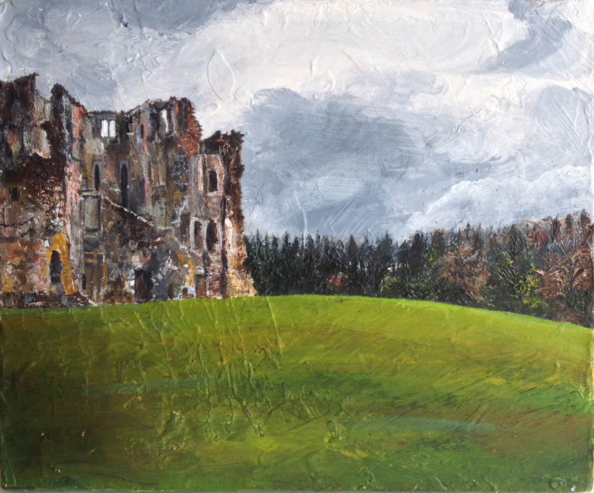 Old Wardour Castle 25 x 30 cm